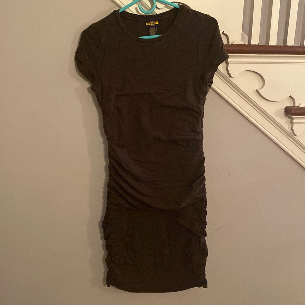 ULTRA RARE Ralph Lauren - Rugby - Vintage 90s dress - Army Green / Camo color